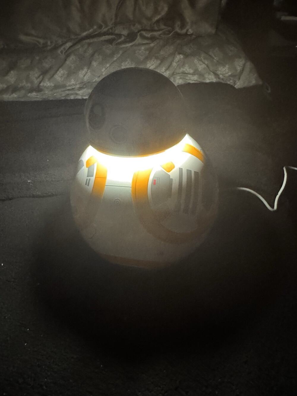 Star Wars BB-8 LED Night Light 2015 Disney Lucasfilm USB Lamp 8in Model 12329